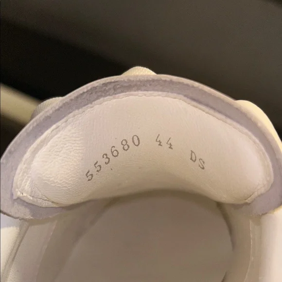 Alexander McQueen Red and White Designer Sneakers (Size 44, •READ DESCRIPTION) - Picture 8 of 8